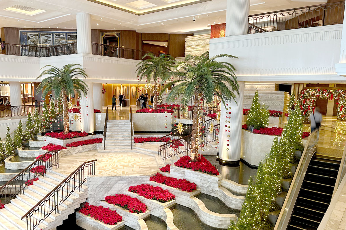 [FOTO] Lobby Grand Hyatt Jakarta with Christmas Vibe